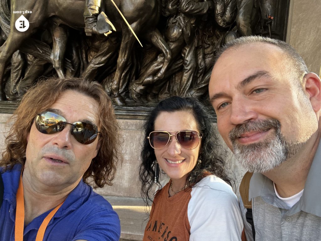 Group photo Haunted Boston Walking Tour on Oct 26, 2023 with Paul