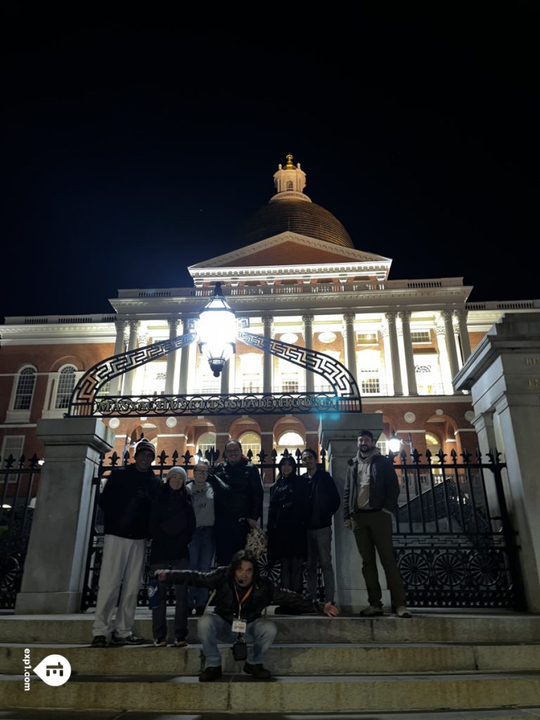 Group photo Haunted Boston Walking Tour on Nov 2, 2023 with Paul