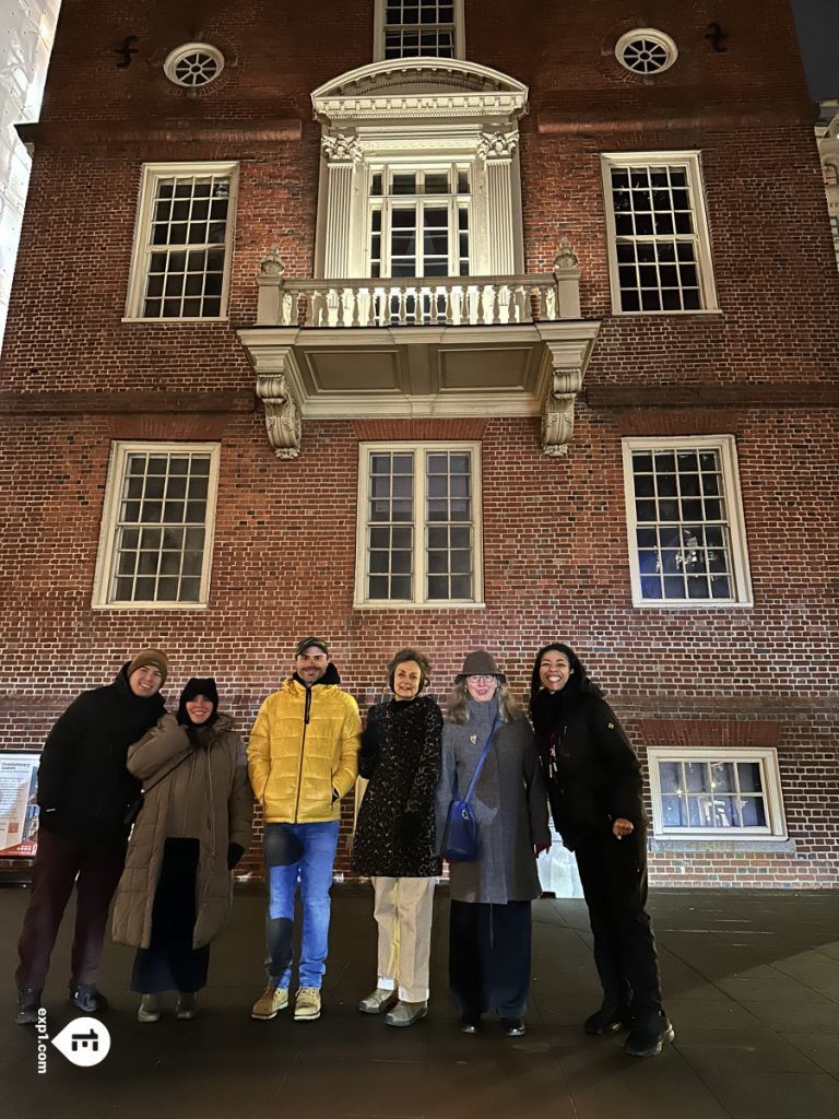Group photo Haunted Boston Walking Tour on Nov 27, 2023 with Amber