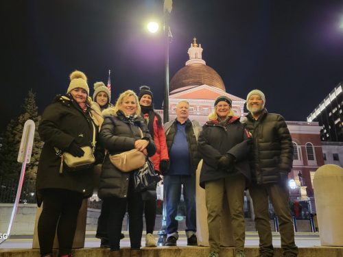 Haunted Boston Walking Tour on Dec 2, 2023 with Charlie