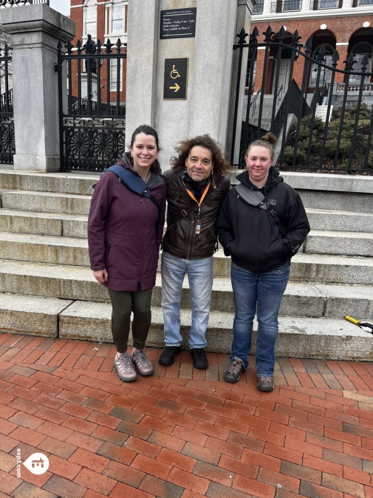 Group photo Haunted Boston Walking Tour on Mar 10, 2024 with Paul