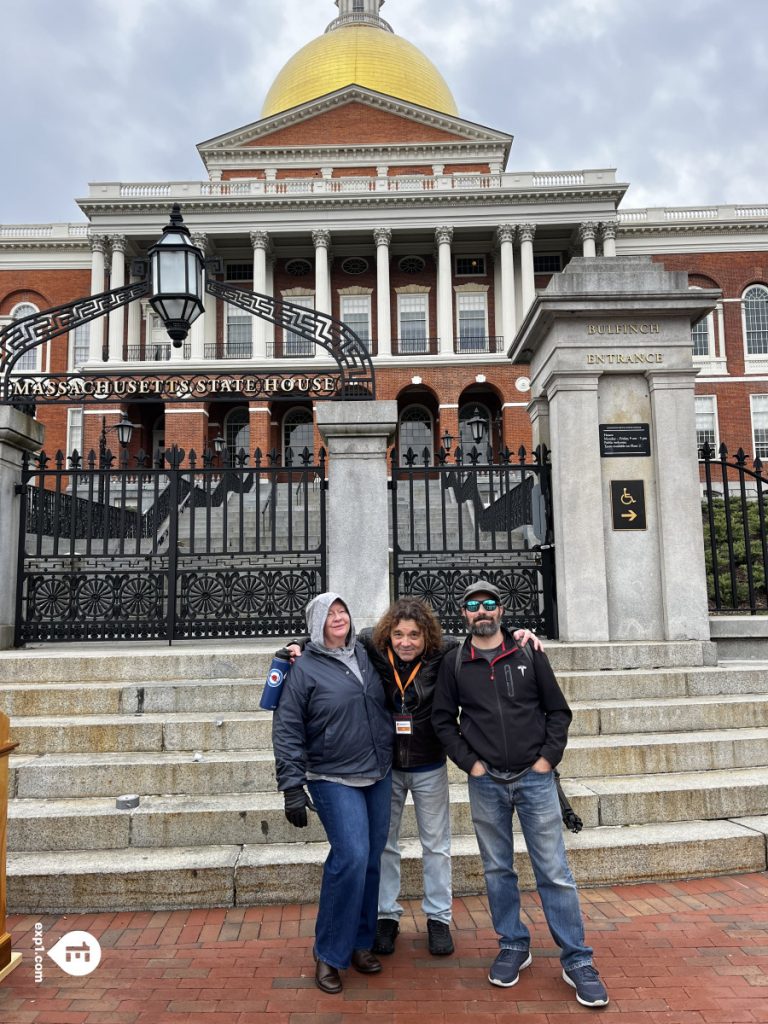 Group photo Haunted Boston Walking Tour on Apr 10, 2024 with Paul