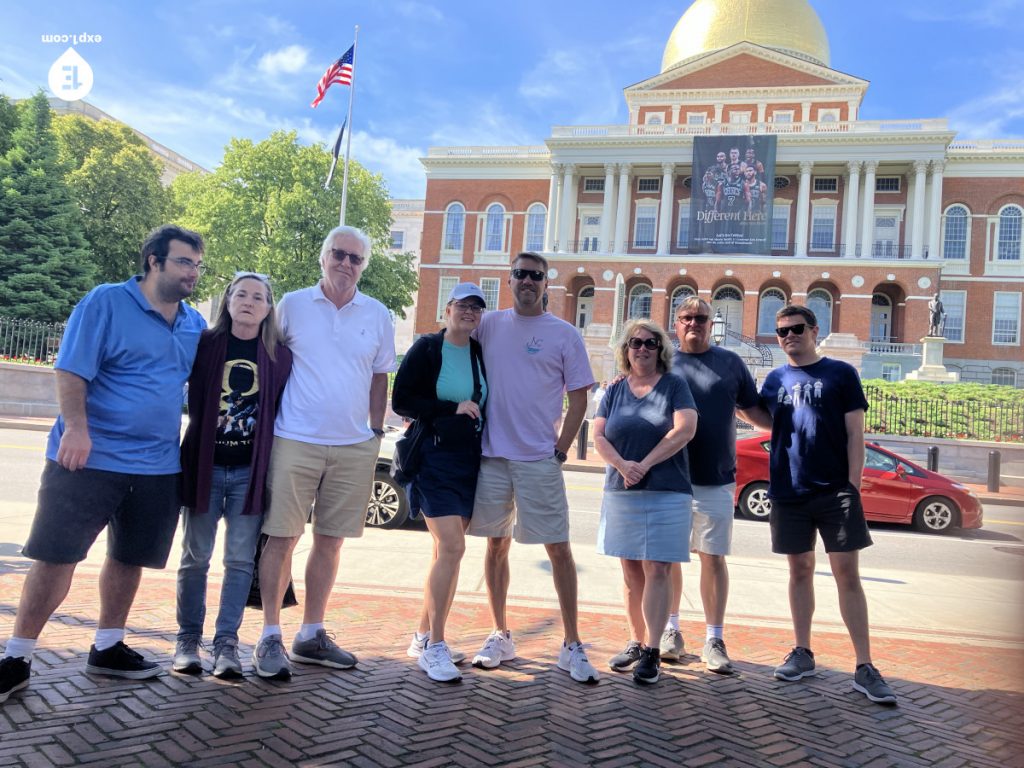 Group photo Haunted Boston Walking Tour on Jun 16, 2024 with Ben