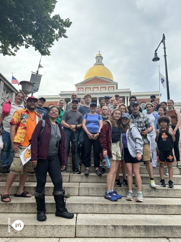 Group photo Haunted Boston Walking Tour on Jun 30, 2024 with Amber