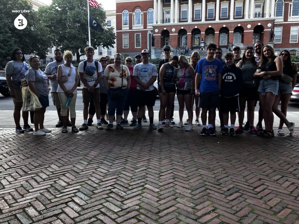 Group photo Haunted Boston Walking Tour on Jul 3, 2024 with Ben
