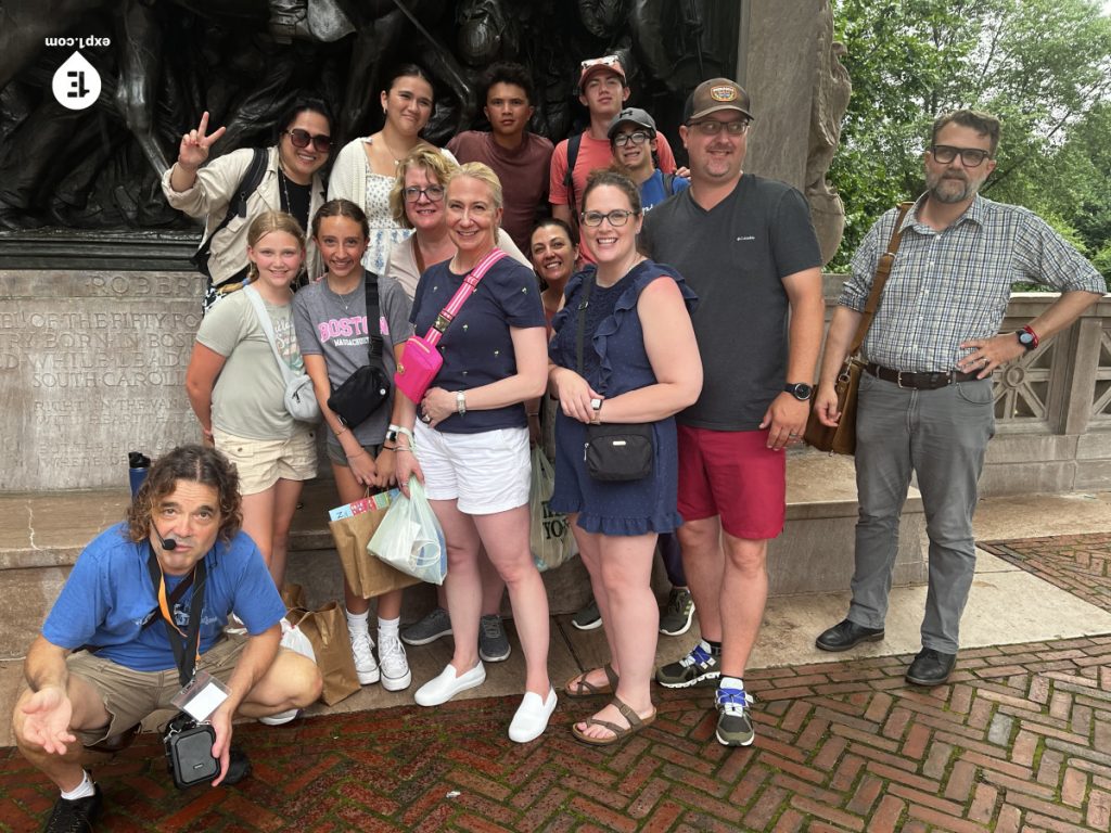 Group photo Haunted Boston Walking Tour on Jul 12, 2024 with Paul
