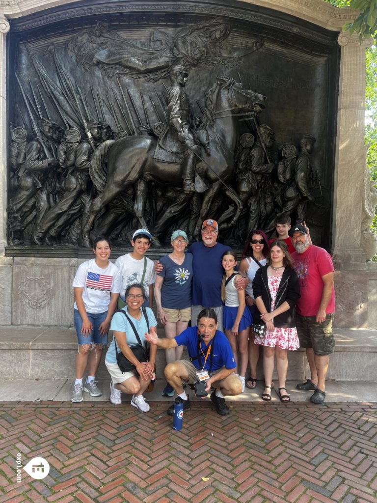 Group photo Haunted Boston Walking Tour on Jul 14, 2024 with Paul