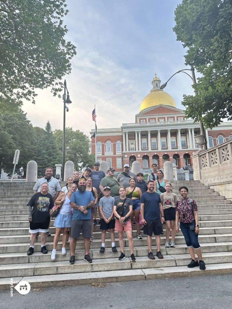 Group photo Haunted Boston Walking Tour on Jul 16, 2024 with Amber