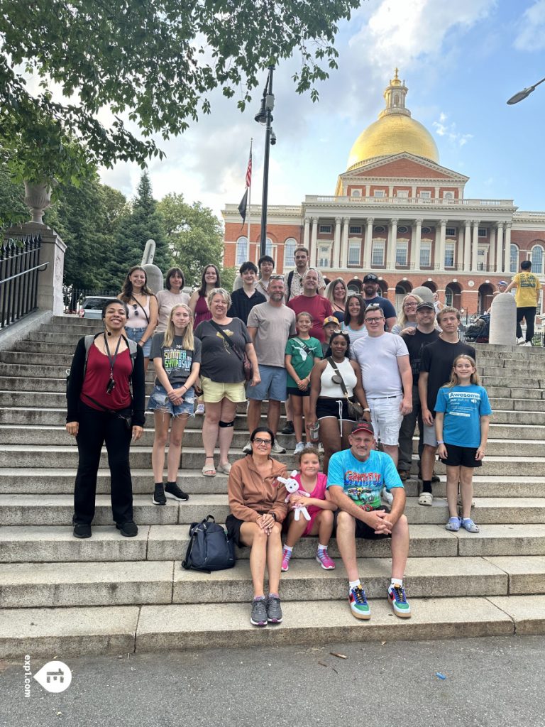 Group photo Haunted Boston Walking Tour on Jul 21, 2024 with Amber