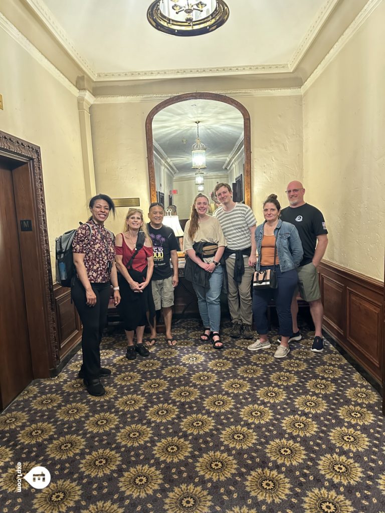 Group photo Haunted Boston Walking Tour on Aug 9, 2024 with Amber