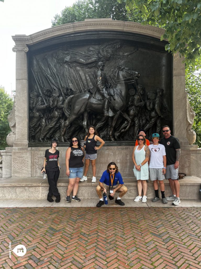 Group photo Haunted Boston Walking Tour on Aug 14, 2024 with Paul