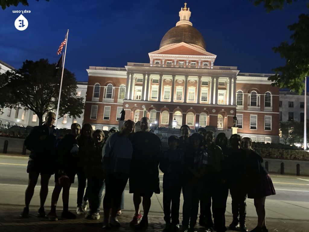 Group photo Haunted Boston Walking Tour on Sep 30, 2024 with Ben