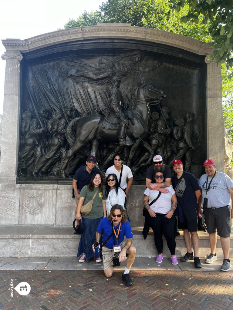 Group photo Haunted Boston Walking Tour on Sep 12, 2024 with Paul