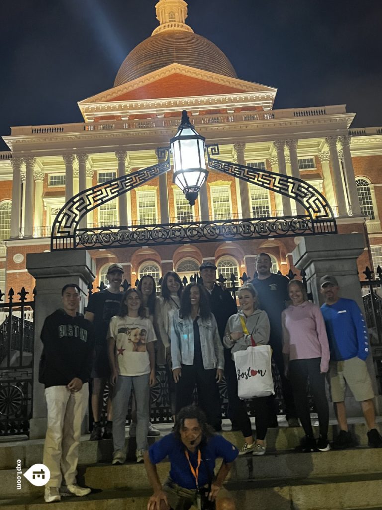 Group photo Haunted Boston Walking Tour on Sep 14, 2024 with Paul