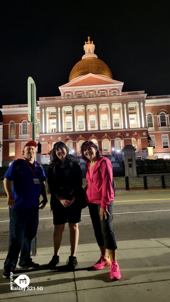 Group photo Haunted Boston Walking Tour on Sep 18, 2024 with Charlie