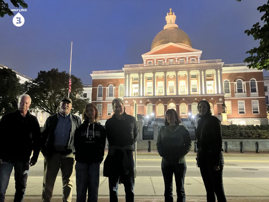 Group photo Freedom Trail Highlights Walking Tour on Sep 24, 2024 with Ben