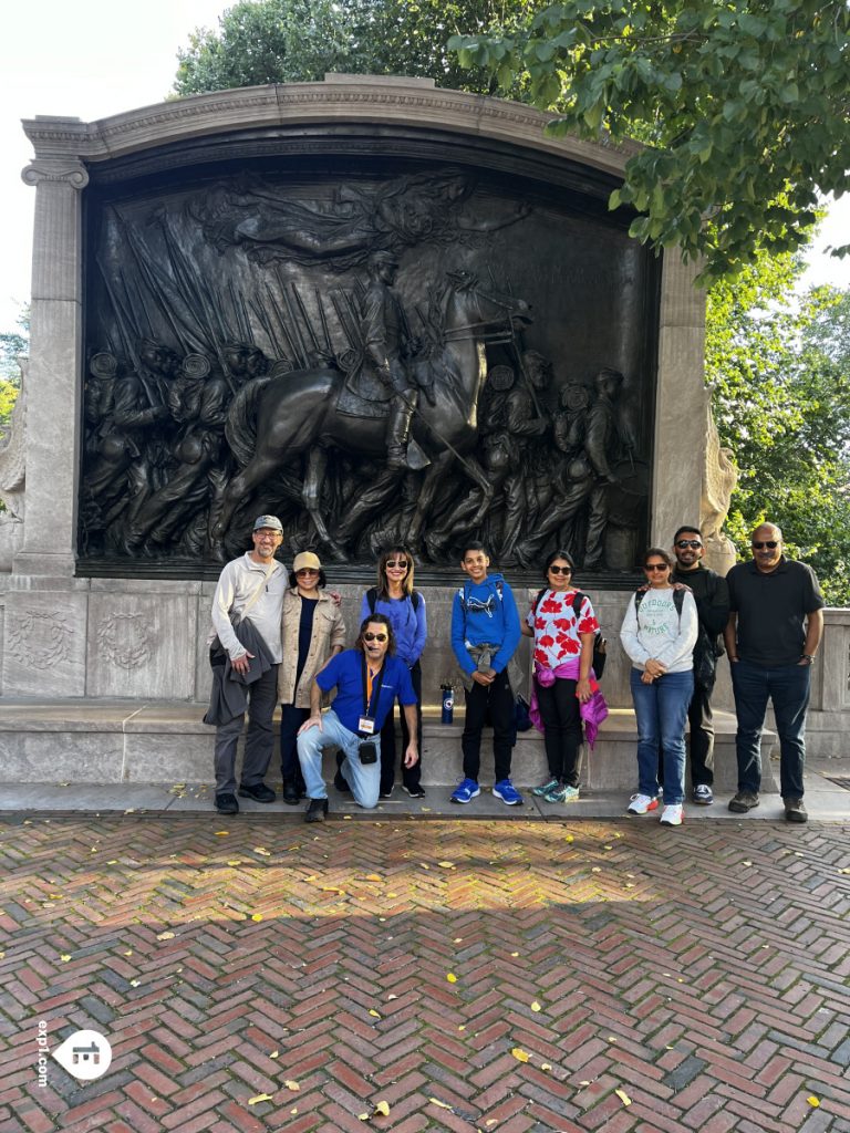 Group photo Haunted Boston Walking Tour on Oct 20, 2024 with Paul