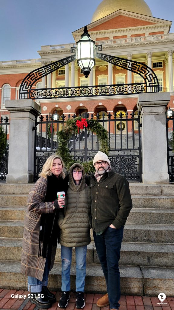 Group photo Haunted Boston Walking Tour on Dec 26, 2024 with Charlie