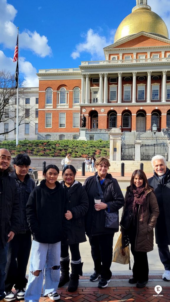 Group photo Haunted Boston Walking Tour on Mar 27, 2025 with Charlie