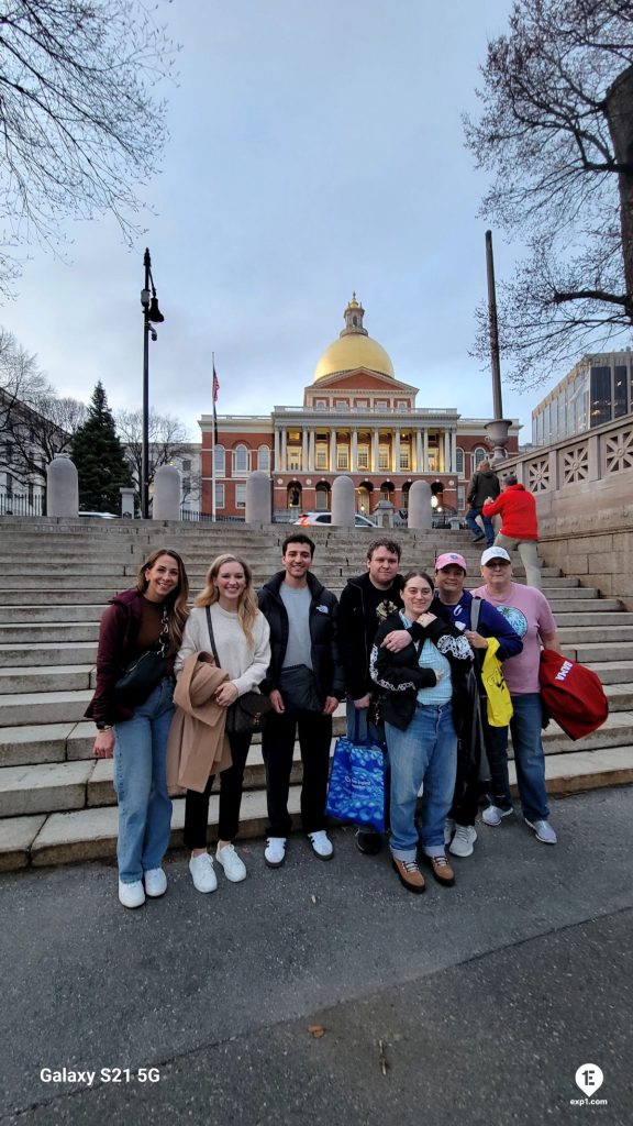 Group photo Haunted Boston Walking Tour on Mar 31, 2025 with Charlie