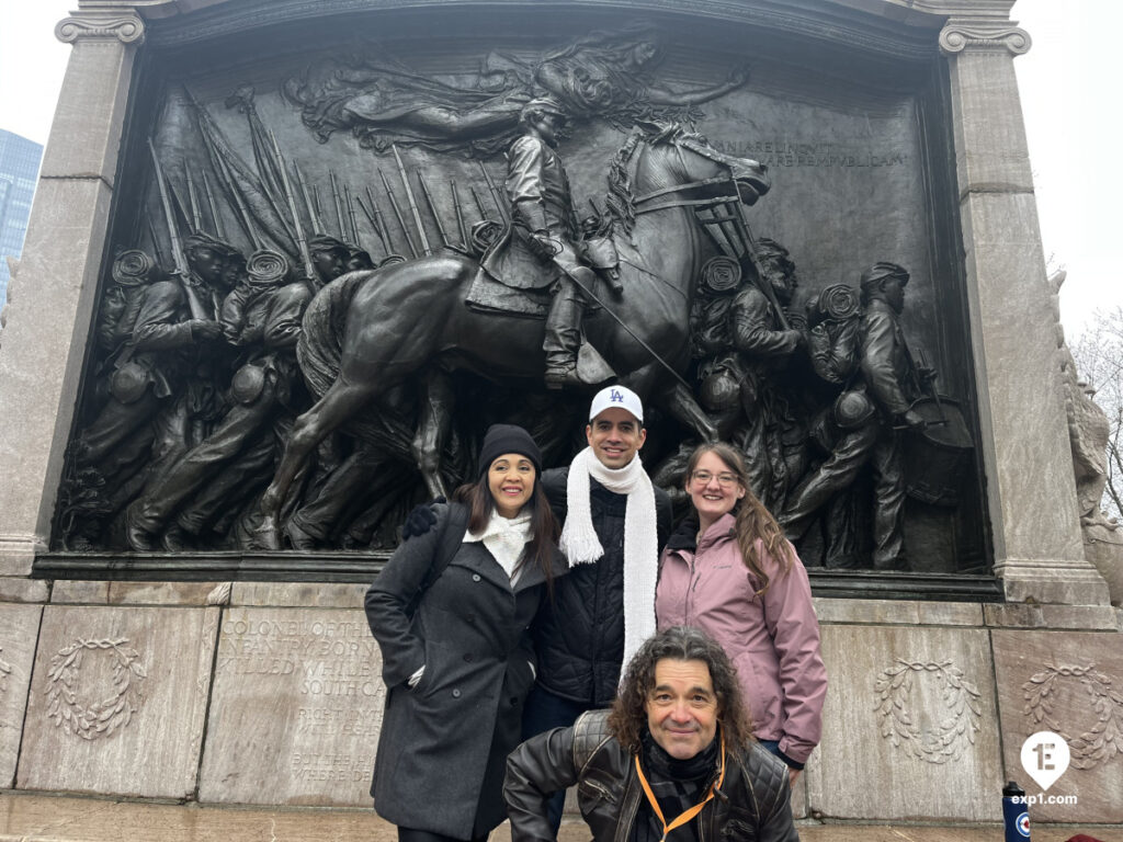 Group photo Haunted Boston Walking Tour on Apr 13, 2025 with Paul