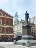 Christian Science Plaza in Boston during Freedom Trail Food and Culture Tour