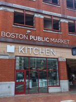 Entrance of Boston Public Market during Boston Food Tour