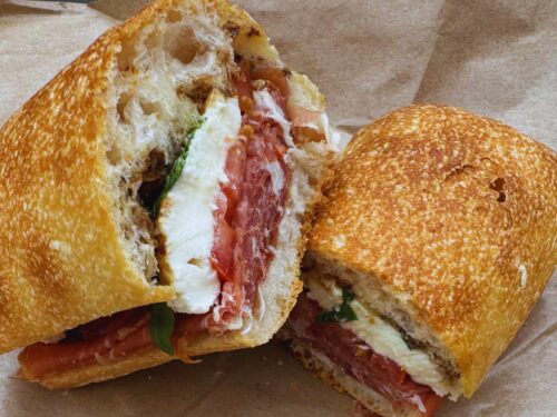 Fresh Panini from Salumeria Italiana during Boston Food Tour