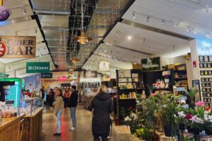 Hallways of Food Market in Boston