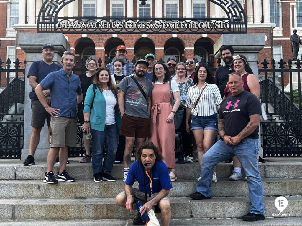 Group photo Haunted Boston Walking Tour on Jun 20, 2025 with Paul