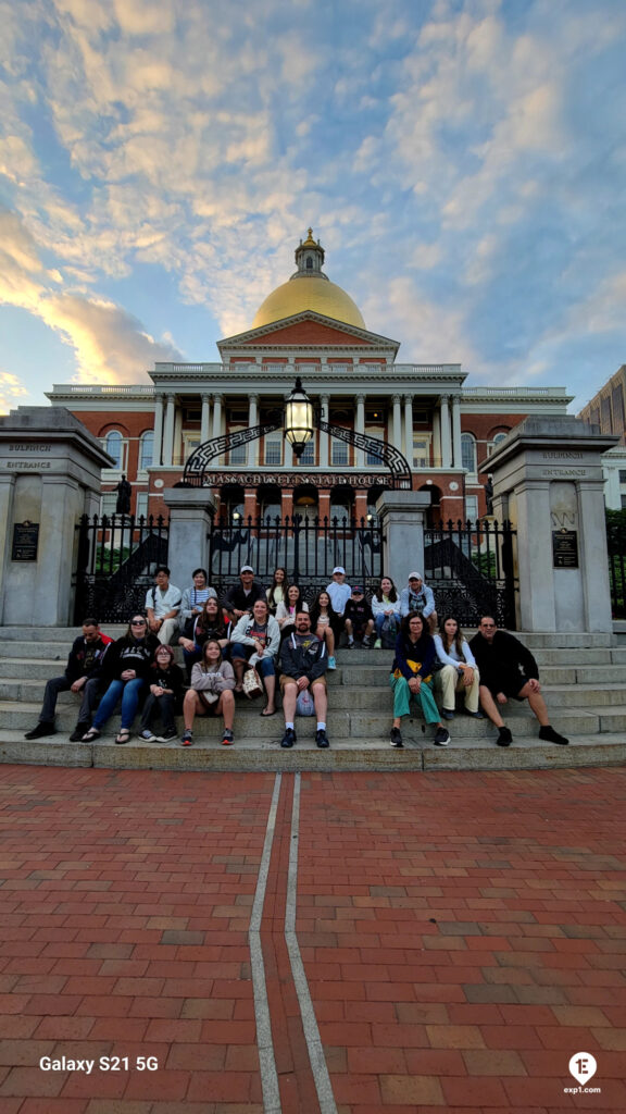 Group photo Haunted Boston Walking Tour on Jun 27, 2025 with Charlie