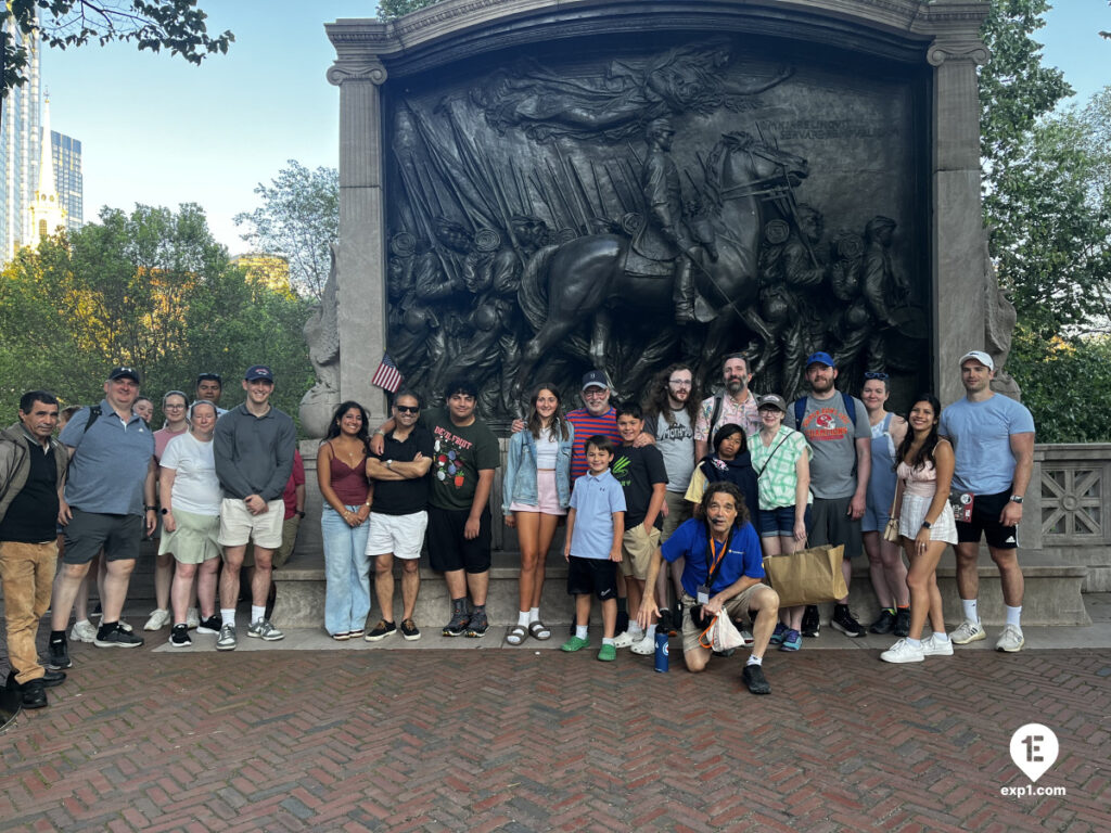 Group photo Haunted Boston Walking Tour on Jul 4, 2025 with Paul