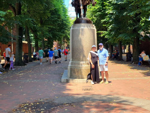 Freedom Trail Highlights Walking Tour on Jul 12, 2025 with Charlie