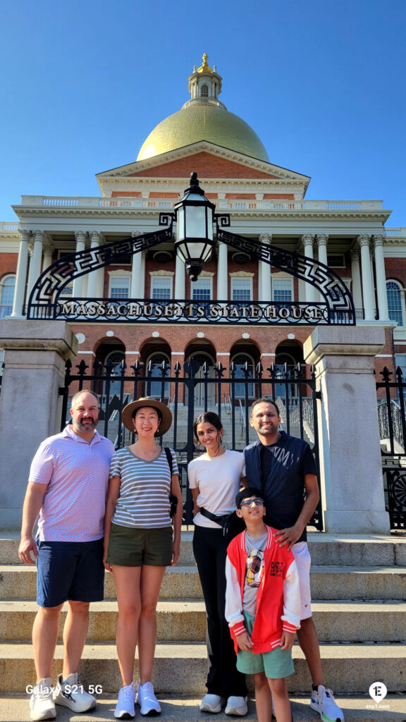 Group photo Haunted Boston Walking Tour on Jul 12, 2025 with Charlie