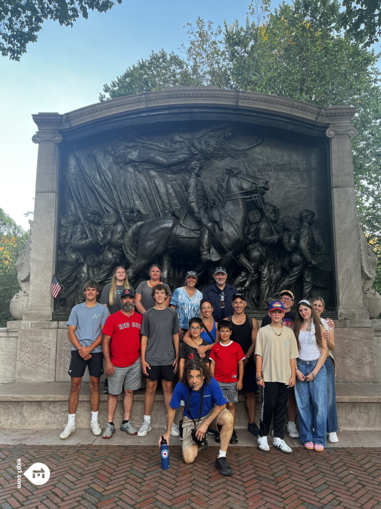 Group photo Haunted Boston Walking Tour on Jul 13, 2025 with Paul