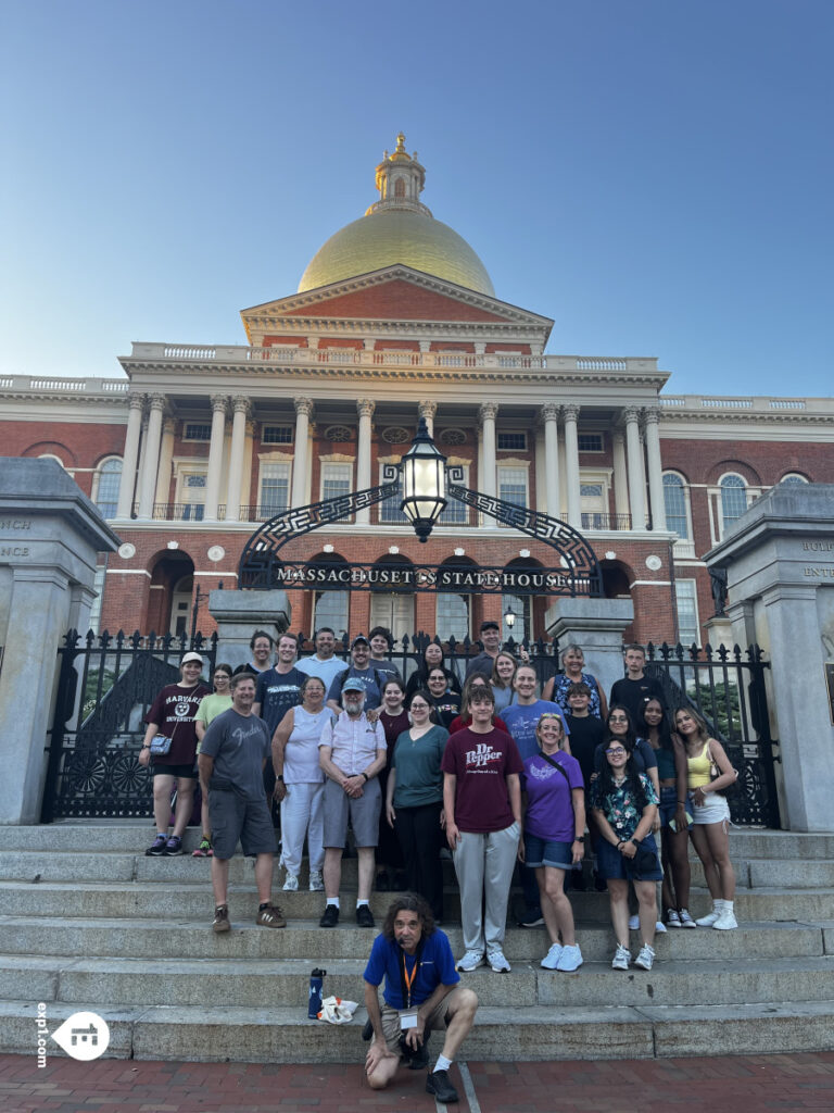 Group photo Haunted Boston Walking Tour on Jul 18, 2025 with Paul