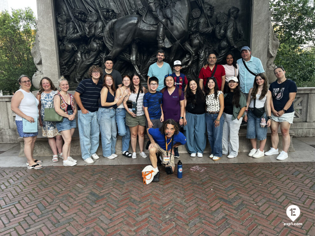 Group photo Haunted Boston Walking Tour on Jul 19, 2025 with Paul