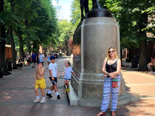 Freedom Trail Highlights Walking Tour on Jul 25, 2025 with Charlie