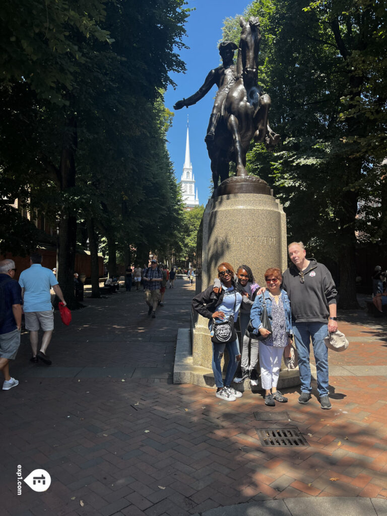 Group photo Freedom Trail Highlights Walking Tour on Aug 2, 2025 with Paul
