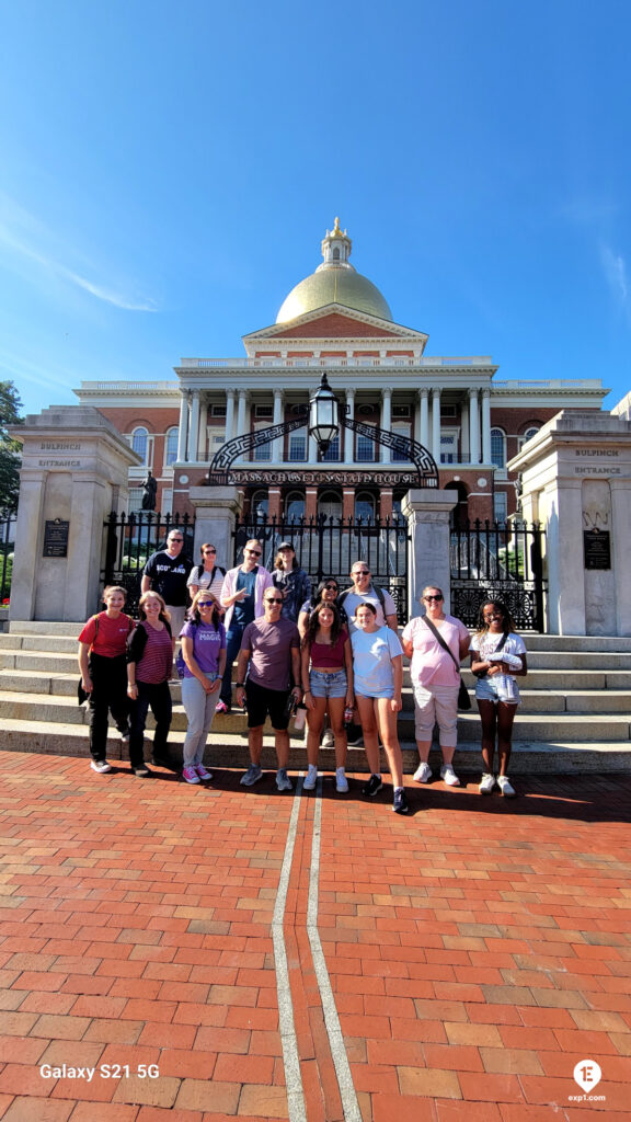Group photo Haunted Boston Walking Tour on Aug 1, 2025 with Charlie