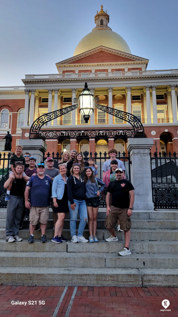 Group photo Haunted Boston Walking Tour on Aug 1, 2025 with Charlie