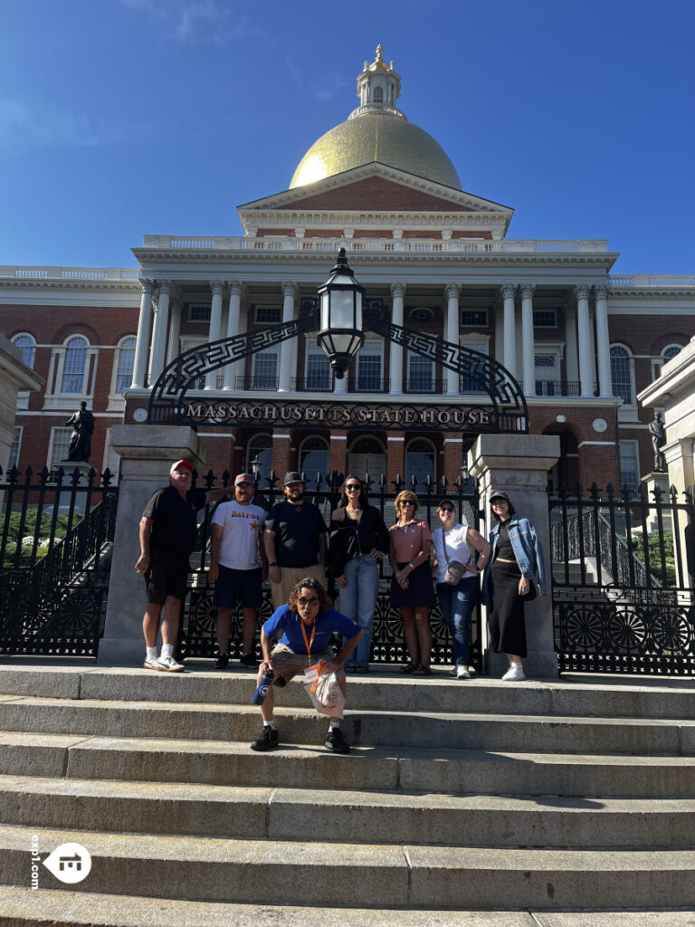 Group photo Haunted Boston Walking Tour on Aug 8, 2025 with Paul
