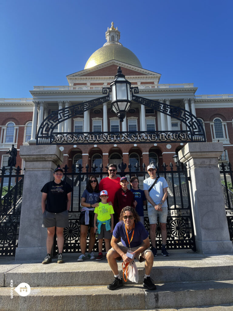 Group photo Haunted Boston Walking Tour on Aug 15, 2025 with Paul