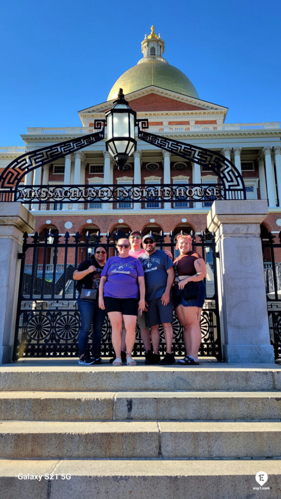 Group photo Haunted Boston Walking Tour on Aug 22, 2025 with Charlie