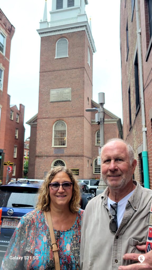 Group photo Freedom Trail Highlights Walking Tour on Sep 7, 2025 with Charlie