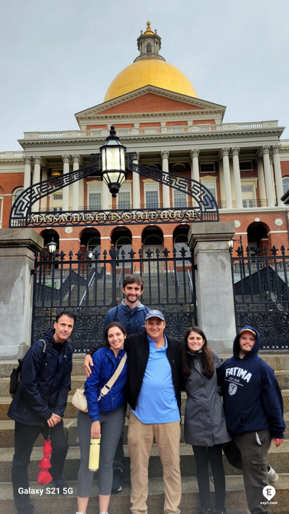 Group photo Haunted Boston Walking Tour on Sep 7, 2025 with Charlie