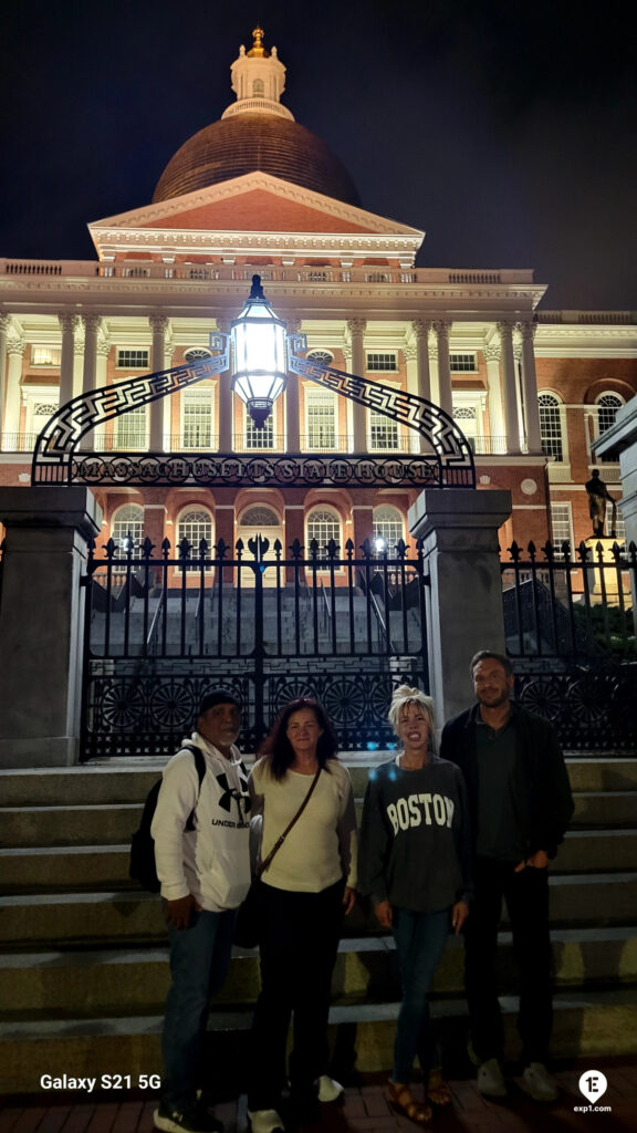 Group photo Haunted Boston Walking Tour on Sep 7, 2025 with Charlie