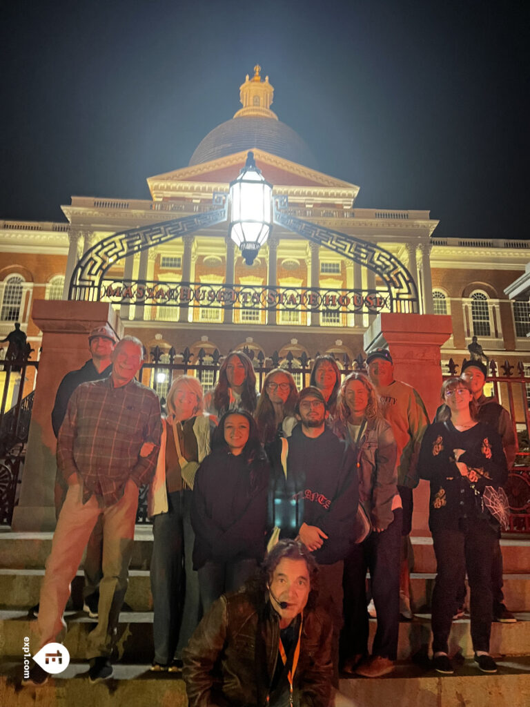 Group photo Haunted Boston Walking Tour on Sep 20, 2025 with Paul