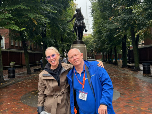 Freedom Trail Highlights Walking Tour on Sep 25, 2025 with Charlie