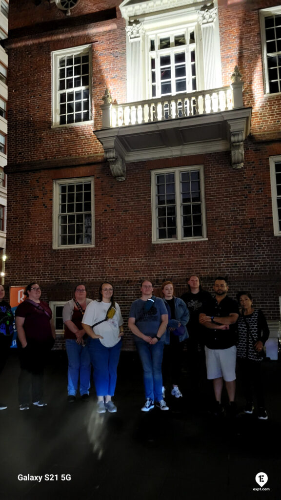 Group photo Haunted Boston Walking Tour on Sep 26, 2025 with Charlie